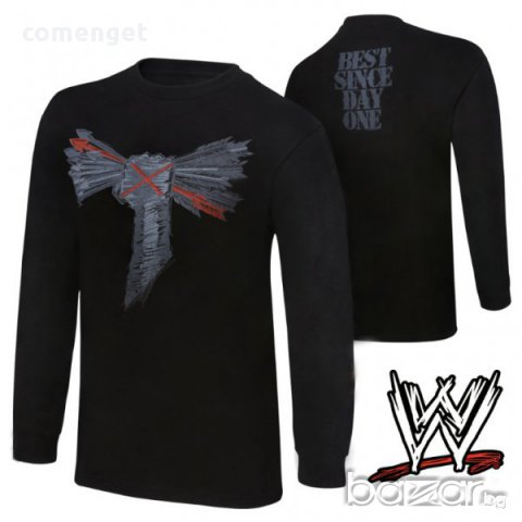 Wwe! Уникална кеч блуза Cm Punk / Пънк с дълъг ръкав! Бъди различен поръчай модел с твоя снимка!, снимка 2 - Блузи - 11926305