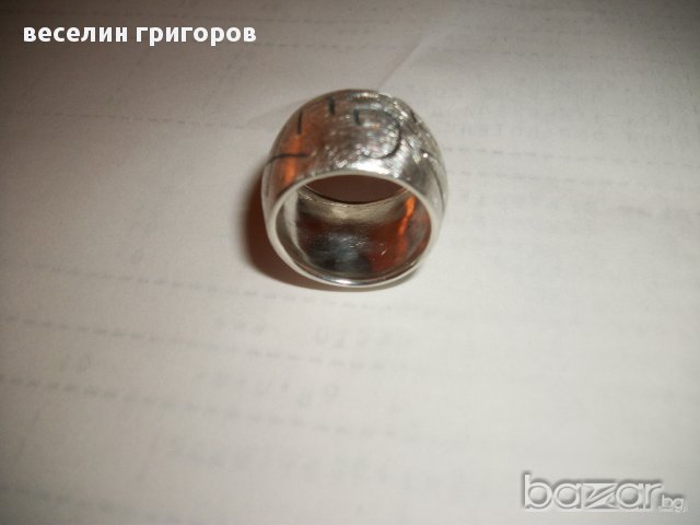 сребърен пръстен, снимка 7 - Пръстени - 10936298