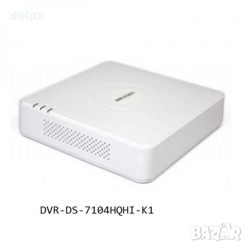 Записващо устройство DVR-DS-7104HQHI-K1 за 4 камери 100/25 кадъра LAN