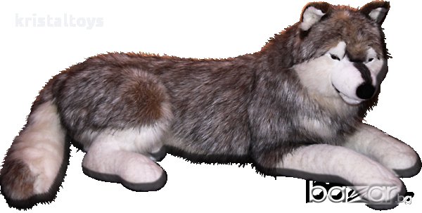 Истински Сибирски вълк 040230, снимка 1 - Плюшени играчки - 12945240
