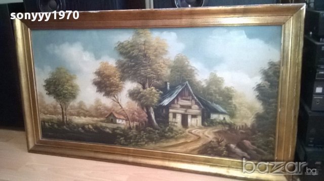 Drober-огромна испанска картина 112/63см-внос канарите