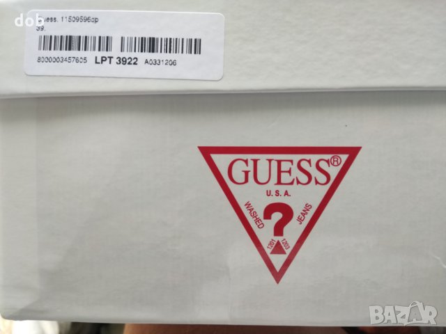 Нови дамски спортни обувки GUESS Slip On оригинал, снимка 14 - Дамски ежедневни обувки - 26028103