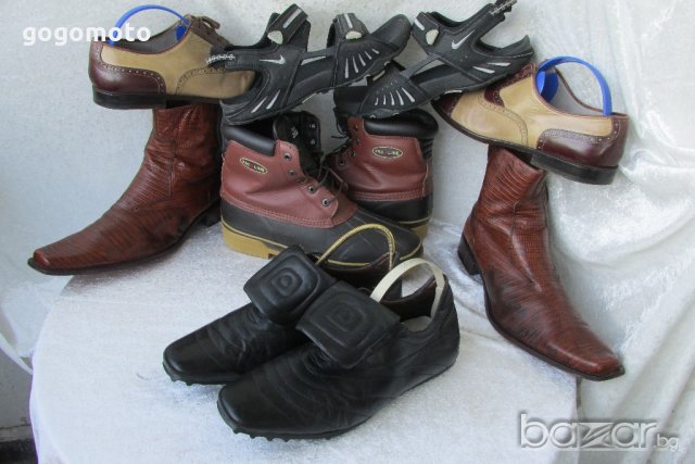 100% естествена кожа, стоножки, бутонки, футболни обувки,треньорски,съдийски  OSSOM,N- 44, снимка 10 - Маратонки - 18597155
