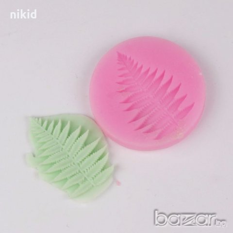 Папрат листа силиконов молд форма декорация торта фондан шоколад и др.