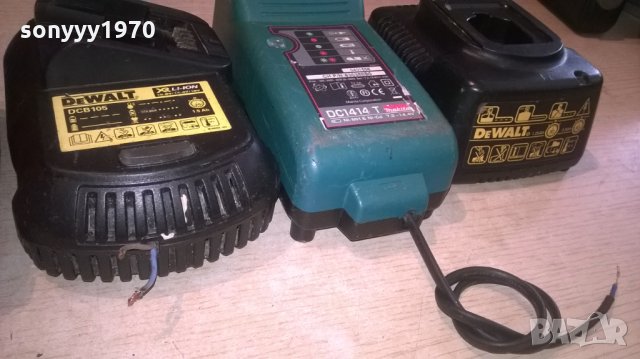 hilti dewalt makita dewalt-battery charger-внос швеция, снимка 3 - Винтоверти - 25536031