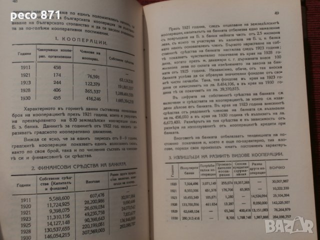 Българското кооперативно движение-юбилеен комитет 1932г., снимка 10 - Други - 23919097