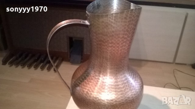 голяма ретро кана-мед/месинг-внос франция, снимка 7 - Колекции - 22600509