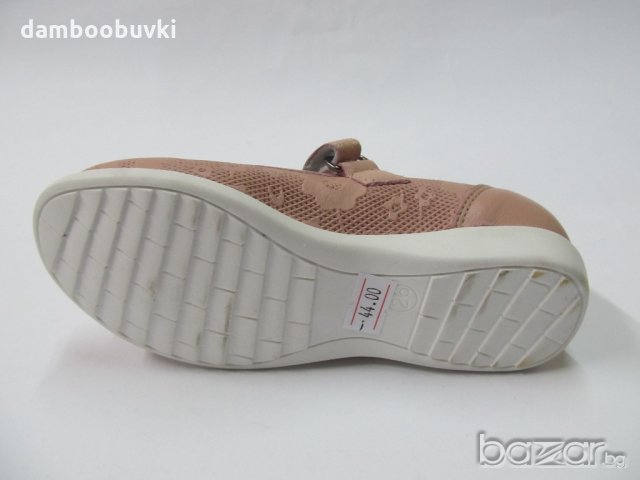 Детски обувки PONKI естествена кожа в розово 26/30, снимка 5 - Детски маратонки - 20680003