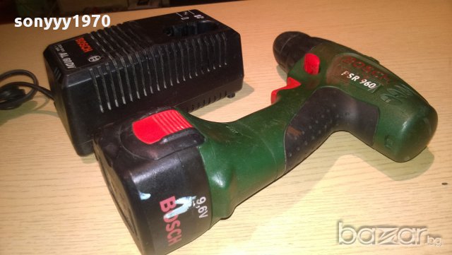 bosch 9.6v-винтоверт+зарядно+батерия-внос швеицария, снимка 8 - Винтоверти - 11061340