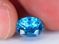 Син Циркон 6.63 карата., снимка 3