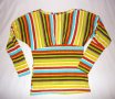 Блузка в свежи цветове, снимка 1 - Блузи с дълъг ръкав и пуловери - 13883676