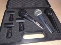 shure & behringer-микрофони комплект с куфар и държачи, снимка 3