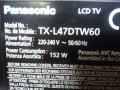Panasonic TX-L47DTW60 Smart 3D Led със счупен екран на части, снимка 2