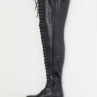 Дамски чизми Moschino [TV] H&M 37 номер, снимка 2 - Дамски ботуши - 23637961