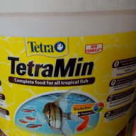 тетра мин-основна храна на люспи за всички видове декоративни рибки, снимка 1 - Аквариуми - 11500853