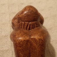 Дървена статуетка " Плач ", снимка 7 - Други ценни предмети - 23597171