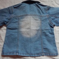 Дънково яке и дънки - 3-4 години, снимка 5 - Детски панталони и дънки - 9609038