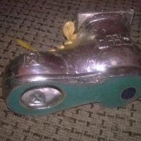 japan-посребрена обувка-ретро колекция-13х11х6см-внос англия, снимка 17 - Антикварни и старинни предмети - 19599685