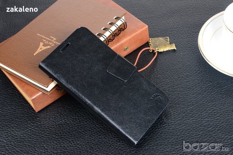Висок клас луксозен кожен калъф флип кейс за Lenovo, Huawei, Xiaomi, снимка 1