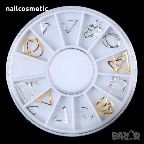 Декорация в златисто и сребристо - обков, снимка 1