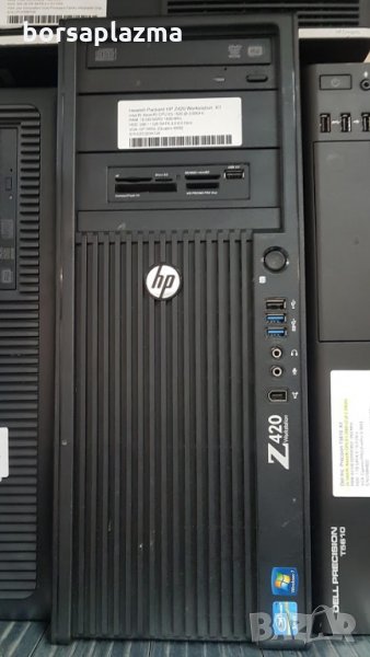 HP Workstation Z820 2 x Intel Xeon Deca-Core E5-2690 v2 3.00GHz / 65536MB (64GB) / 4000GB SAS 3.5", снимка 1
