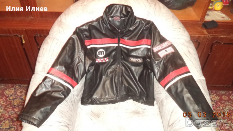 Кожено спортно яке, снимка 1