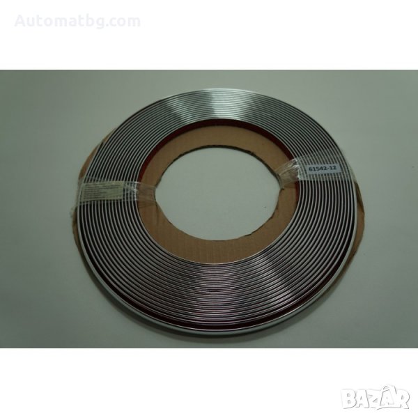 Декоративна лайстна ХРОМ /12мм/, снимка 1