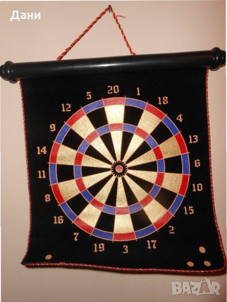 Дартс мишена магнитна IDei със стрели 6 броя , снимка 1