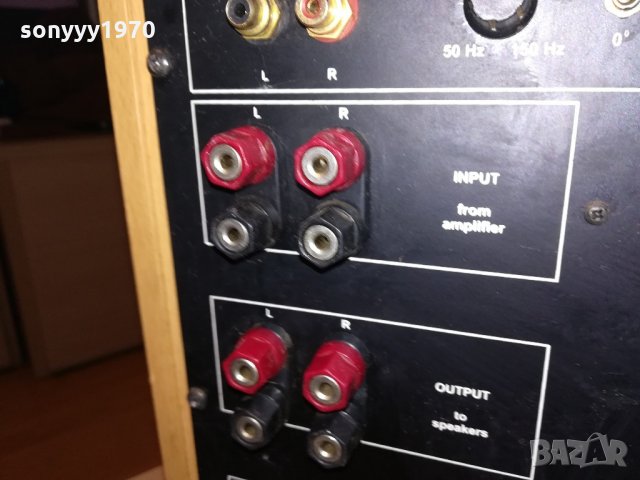 tonsil aktiv 202 subwoofer-amplifier-100w-внос швеицария, снимка 13 - Тонколони - 21697378