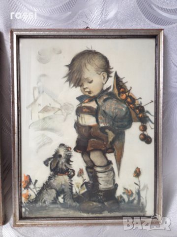 Старинни немски детски картини нови, картина , снимка 4 - Други - 22923236