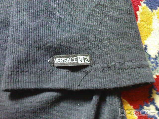 Ластъчна тениска Versace, снимка 2 - Тениски - 7562184