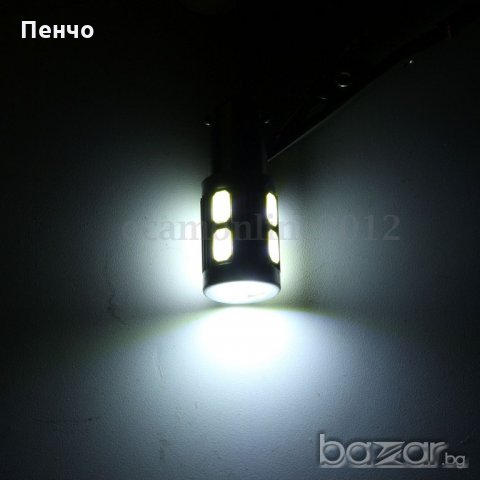 2 броя габарити BAX9S 10 LED диода, крушка, H6W, светлини, фарове , снимка 12 - Аксесоари и консумативи - 20574535