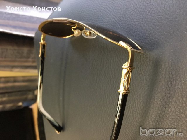 Слънчеви очила Cartier Edition Limitee Santos Dumont реплика клас ААА+, снимка 2 - Слънчеви и диоптрични очила - 16233245