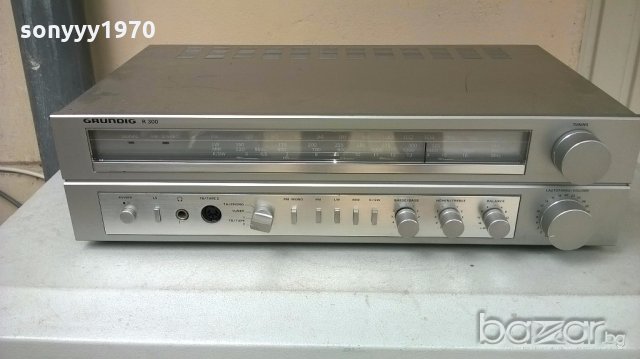 grundig r 300-stereo receiver внос от швеицария, снимка 2 - Ресийвъри, усилватели, смесителни пултове - 18217669