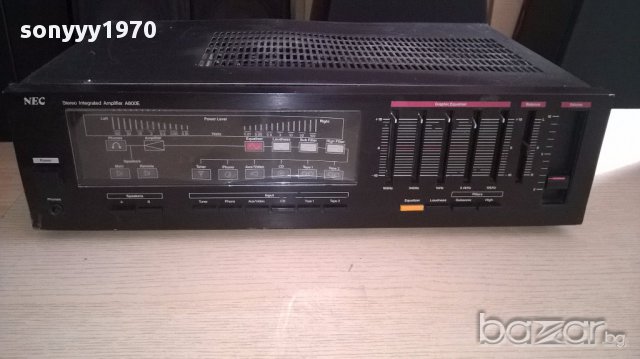 nec-amplifier 2x80w-japan-внос швеицария, снимка 2 - Ресийвъри, усилватели, смесителни пултове - 12685965
