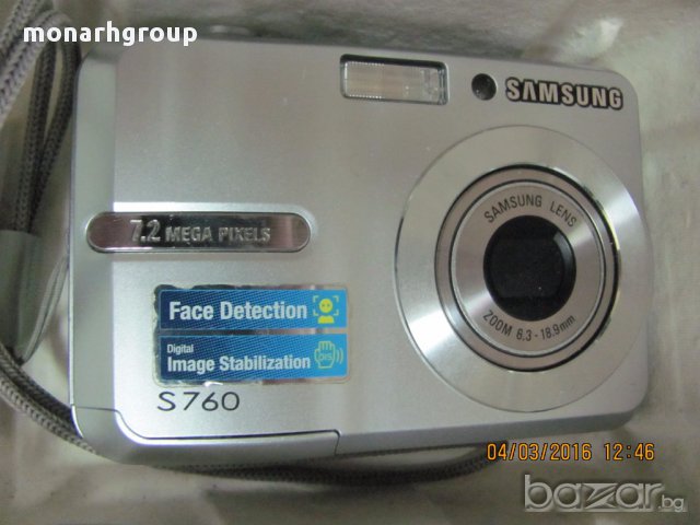 фотоапарат Samsung S760, снимка 2 - Фотоапарати - 13811911