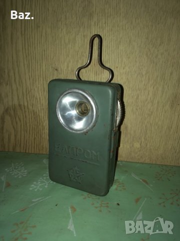 Соц фенер Елпром, снимка 1 - Антикварни и старинни предмети - 23867706