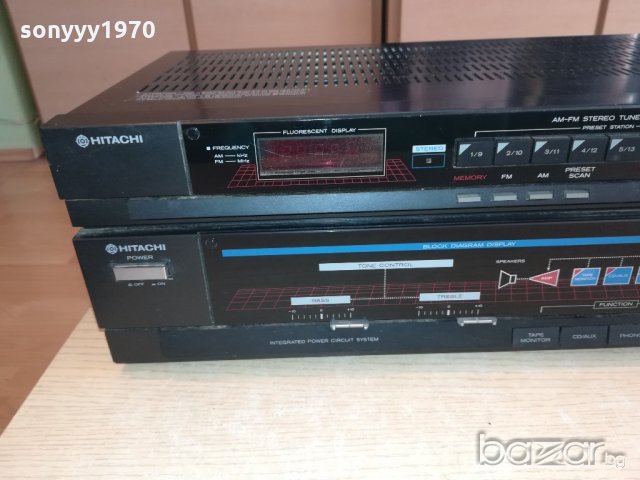 hitachi hta-09 stereo receiver-made in japan-внос франция, снимка 4 - Ресийвъри, усилватели, смесителни пултове - 21373104
