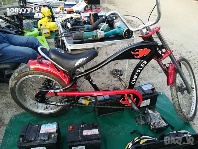 chrysler red low rider-чопър баик-внос англия, снимка 11 - Велосипеди - 25586207