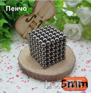 Магически куб пъзел с 5 мм топчета 216 бр.  коледен подарък играчки за деца многоцветни игри играчки, снимка 6 - Пъзели - 19474320