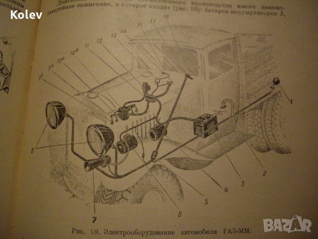 Книга Тракторы, автомобили и сельскохозяйственные двигатели от Коробов, 1950, снимка 7 - Специализирана литература - 23724703