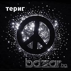 тениска с пайети, снимка 3 - Тениски - 13715086