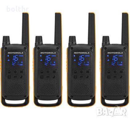 MOTOROLA T82 EXTREME, КОМПЛЕКТ 4 РАДИОСТАНЦИИ