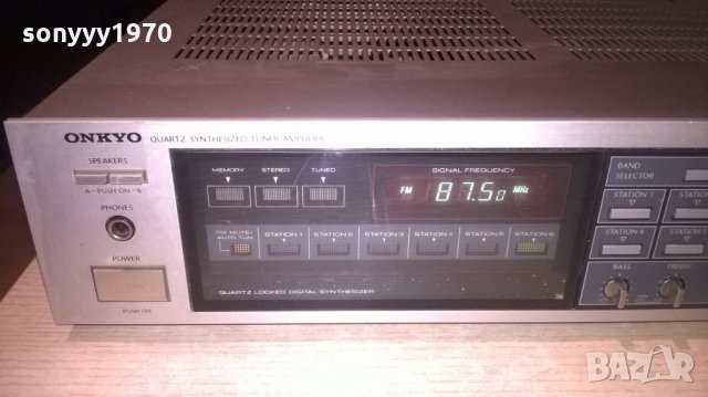&onkyo tx-7220 stereo receiver-made in japan-внос швеицария, снимка 7 - Ресийвъри, усилватели, смесителни пултове - 23957705