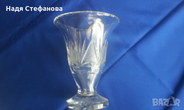 Кристална ваза, снимка 3 - Вази - 25562974