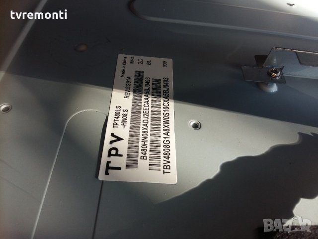 LED TV PANEL TPT480LS-HN08.S REV.SG01A  LED BACKLIG DIOD