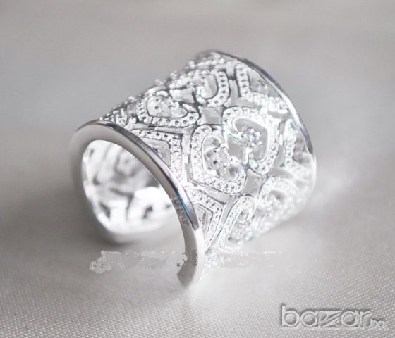 страхотен пръстен,идея за подарък за всеки повод или без,сребро, снимка 2 - Пръстени - 6881128