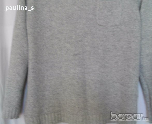 Ангорско пухено пуловерче с джобче , снимка 3 - Блузи с дълъг ръкав и пуловери - 16035349