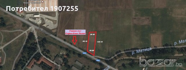 Имот подходящ за складови площи или предприятие, снимка 5 - Парцели - 20908147