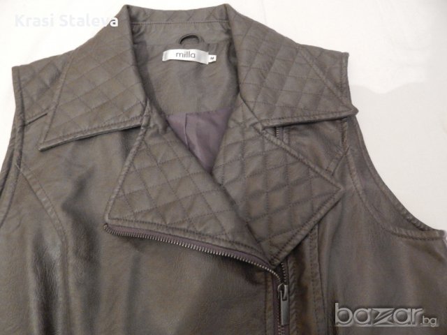 Кожено елече М размер, снимка 4 - Сака - 18320718